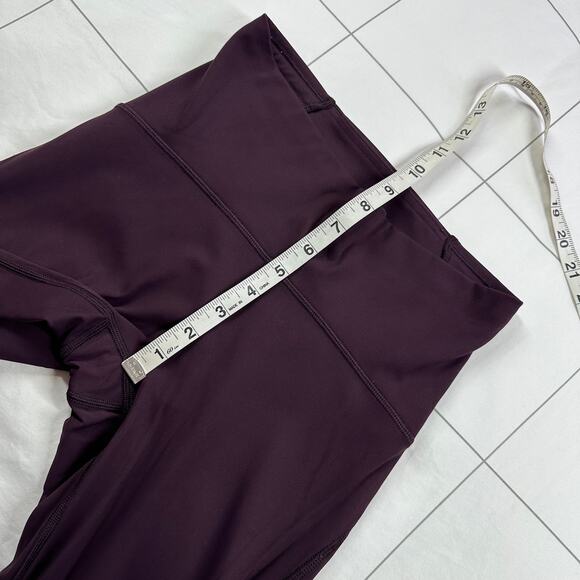 Lululemon Leggings Womens 4 Purple Pelt Train Times 7/8 Mesh Athletic Run Sporty - Picture 8 of 10
